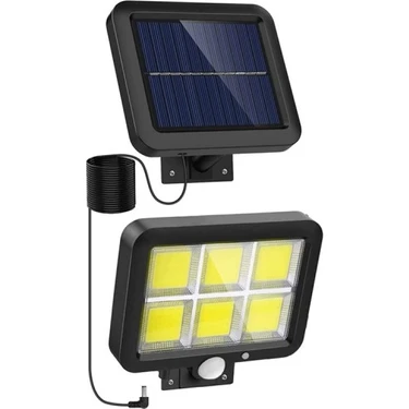 Greentech Güneş Enerjili 120 Cob Led Aydınlatma /