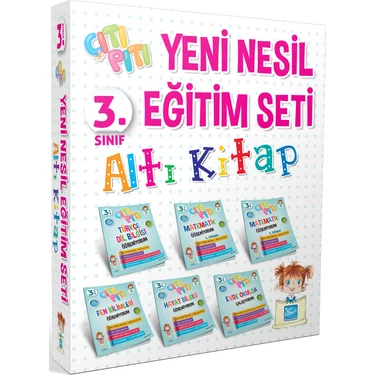 Koza Karaca 3. Sınıf Yeni Nesil Çıtı Pıtı Eğitim Seti 6 Kitabı