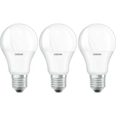 Osram Led Value 10W Beyaz Işık E-27 Ampul 1055 lm 3 lü