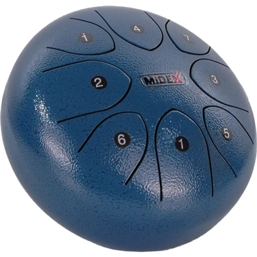 Midex TD-88BL Çelik Dil Davul Handpan 8 İnç 8 Ton Steel Fiyatı