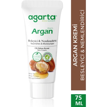 Agarta Doğal Argan El Ve Vücut Bakım Kremi 75