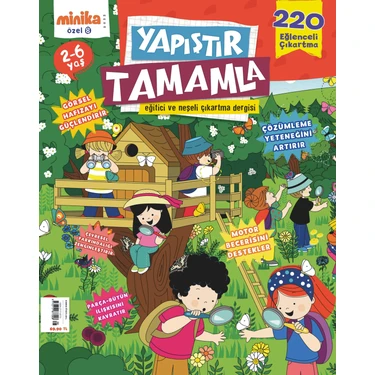 Yapıştır Tamamla 8. Sayı -