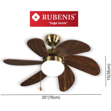 Rubenis RBT306 BRW Glob Aydınlatmalı Tavan