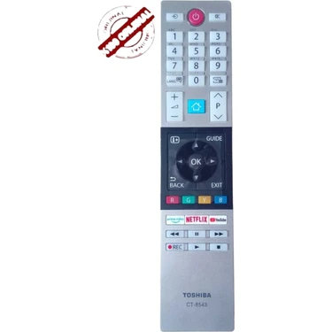 Toshiba CT-8543 Televizyon Kumandası 30101775 (Orjinal) 40L2863DG 32L3963DA 32L3863DG