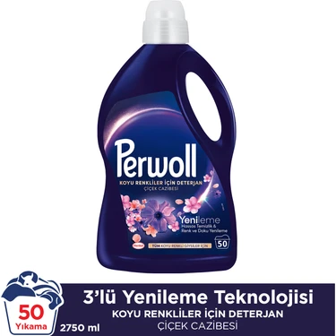 Perwoll Çiçek Cazibesi Koyu Renkler 2750