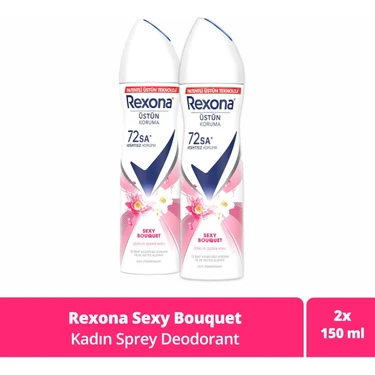 Rexona Kadın Sprey Deodorant Sexy Bouquet 150 ml