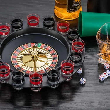 Shot Bardaklı Rulet Oyun Seti - Shot Roulette Set -