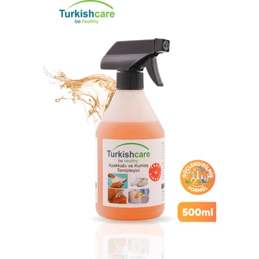 Turkishcare Ayakkabı ve Kumaş Temizleme Spreyi 500