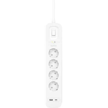 Belkin ‎SRB001VF2M Usb-C-Usb-A 4x Akım Korumalı Priz 2