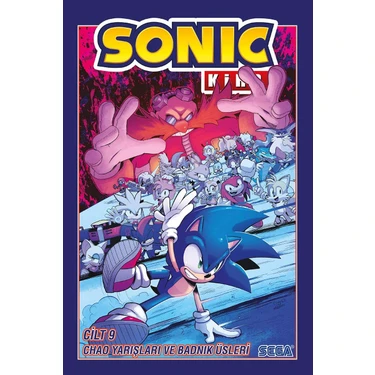 Presstij Kirpi Sonic 9. Cilt Chao Yarışları ve Badnik Üsleri - Evan Stanley Ciltli Türkçe Yayın 96