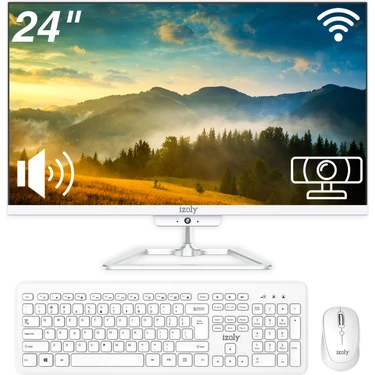 İzoly B502 Htm I5-3470 3.60 Ghz 16GB 256GB SSD 24" Wifi 6 / BT All In One
