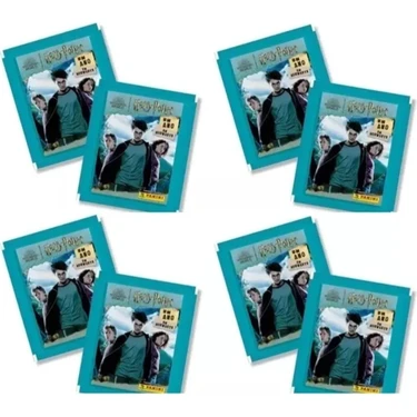 Panini Hogwarts Adventures Harry Potter Sticker Çıkartma Etiket 10 Paket (40 Sticker ve 10 Kart)