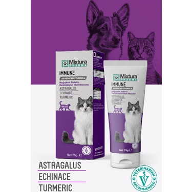 Mixtura Pharma Immune Kedi ve Köpek İmmün Desteği Malt