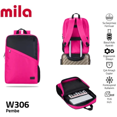 Mila Classone 15,60 Inch Uyumlu W306- Mila Serisi  Lenovo,hp,asus,monster,macbook,mac Air Uyumlu 
