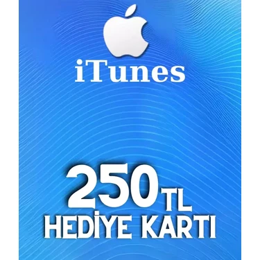 App Store & Itunes Hediye Kartı 250