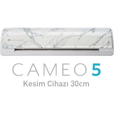 Silhouette Cameo5 Elektronik Kesim Cihazı (30cm, Bianco