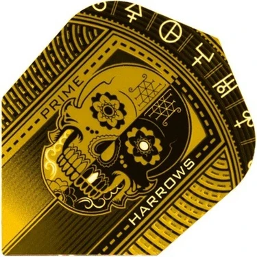 Harrows Prime - Gold Skull Dart