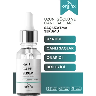 Orginx Serumu ArganKeratin Özlü 30 ml (ÖZEL