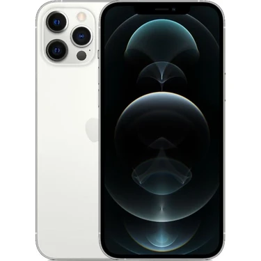 Yenilenmiş IPHONE 12 Pro Max 128GB -Gümüş(12 Ay Garantili)-A