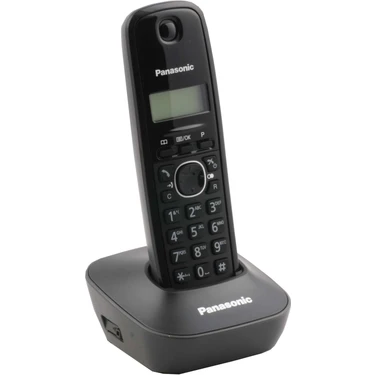 Panasonic KX-TG1611 Siyah Telsiz Dect Telefon 50