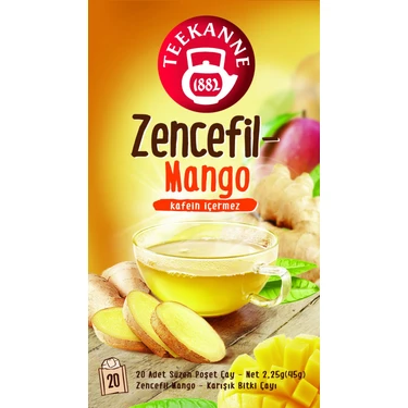 Teekanne  Zencefil Mango Karışık Bitki Çayı 45