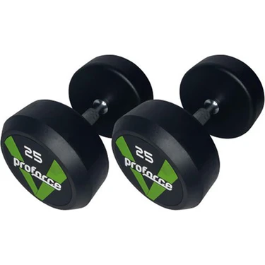 Proforce Olimpik Kauçuk Kaplı Dumbell 25 