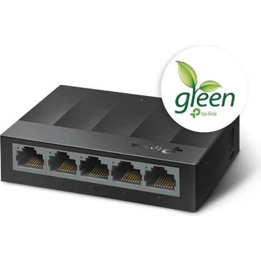 Tp-Link LS1005G 5 port 10-100-1000 Mbps Switch Plastik