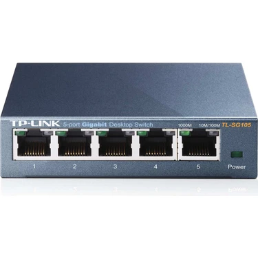 Tp-Link TL-SG105 5 Port 10-100-1000 Mbps Switch Çelik