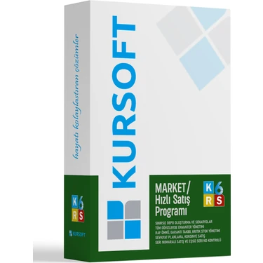 Kursoft V6 Barkodlu Satış