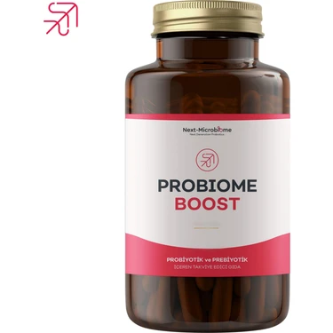 Next-Microbiome Probiome-Boost Takviye Edici Gıda (60