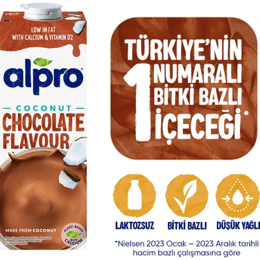 Alpro Çikolata Aromalı Hindistan Cevizli İçecek