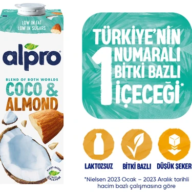 Alpro Hindistan Cevizi & Bademli İçecek