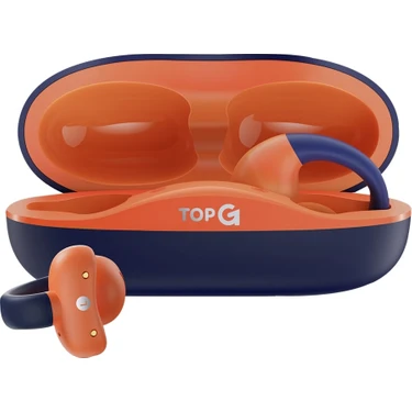 TopG Vox Q4 Ear Clip Lacivert Kulak İçi Bluetooth Küpe