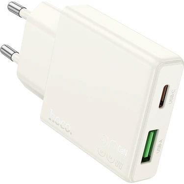 Hoco N45 PD30W + Qc3.0 Usb-C + Usb-A Hızlı Şarj