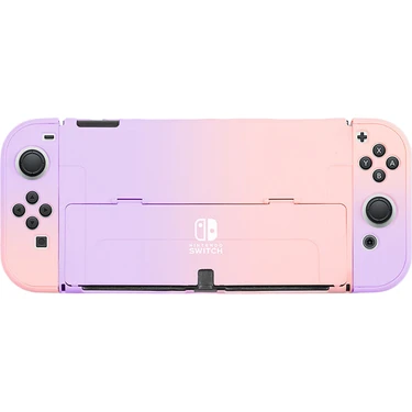 Banbo1 Nintendo Switch OLED Koruyucu Ultra Ince Bölünmüş Pc Sert Kılıf (Yurt