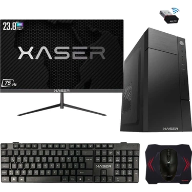 Xaser XSR422 I7 6700 8gb Ram 256GB SSD 23.8" Monitör Masaüstü Ofis