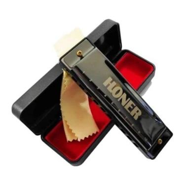 Honer H1005 Özel Kutusunda, 10 Delikli, Metal Gövdeli, Chromatic Harmonica