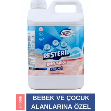 Hijyen Spreyi Baby&Kids 5L Bebek Çocuk Oyuncak Alkolsüz Dezenfektan