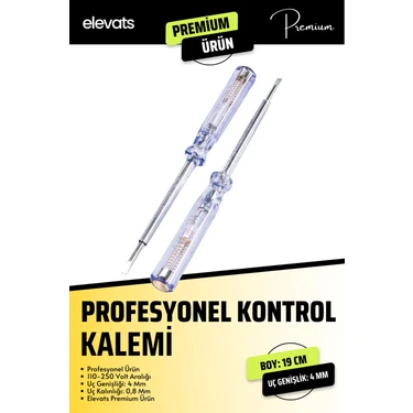 Elevats Premium Profesyonel Elektrik Kontrol