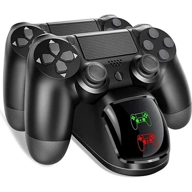 Doreka Ps4 Kol Dualshock 4 LED Göstergeli Şarj Istasyonu Stand