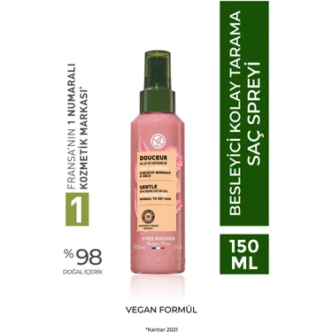 Yves Rocher Besleyici (Douceur) Kolay Tarama Spreyi - Vegan-150