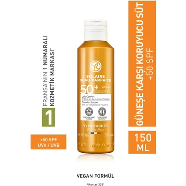 Yves Rocher Spf 50 Yüksek Korumalı Yüz & Vücut Güneş Losyonu/solaire Peau Parfaite-150