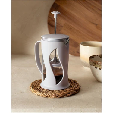 Madame Coco Berthe French Press - Soft Gri - 500