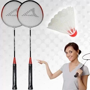 Çerçici Badminton Seti (2 Raket + 1