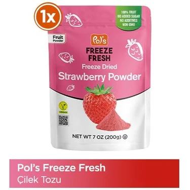 Pol's Freeze Fresh Çilek Tozu 200