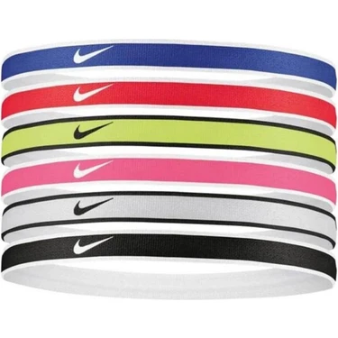 Nike Swoosh Sport Headbands 6 Pk Unisex Saç Bandı