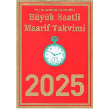 Saatli Maarif Takvim 2025