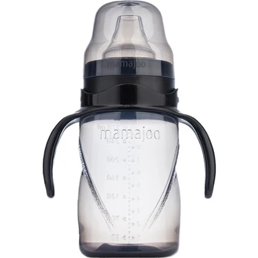 Mamajoo Antikolik Akıtmaz Alıştırma Bardağı 270 ml Black, 9