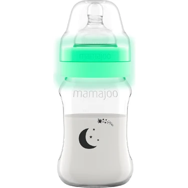 Mamajoo Gece & Gündüz Anti-Kolik Biberon 270 ml, 6 Ay+, Orta