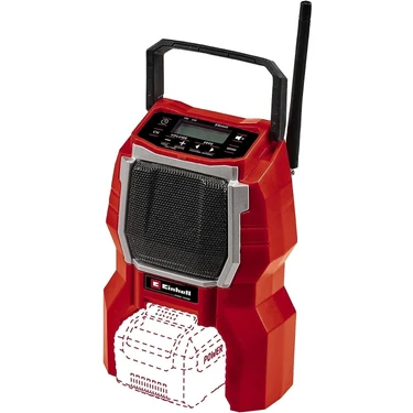 Akül Radyo Tc-Ra 18 Li Bt-Solo Power X-Change (Li-Ion, 18 V, 10 W Hoparlör, Bluetooth, Otomatik